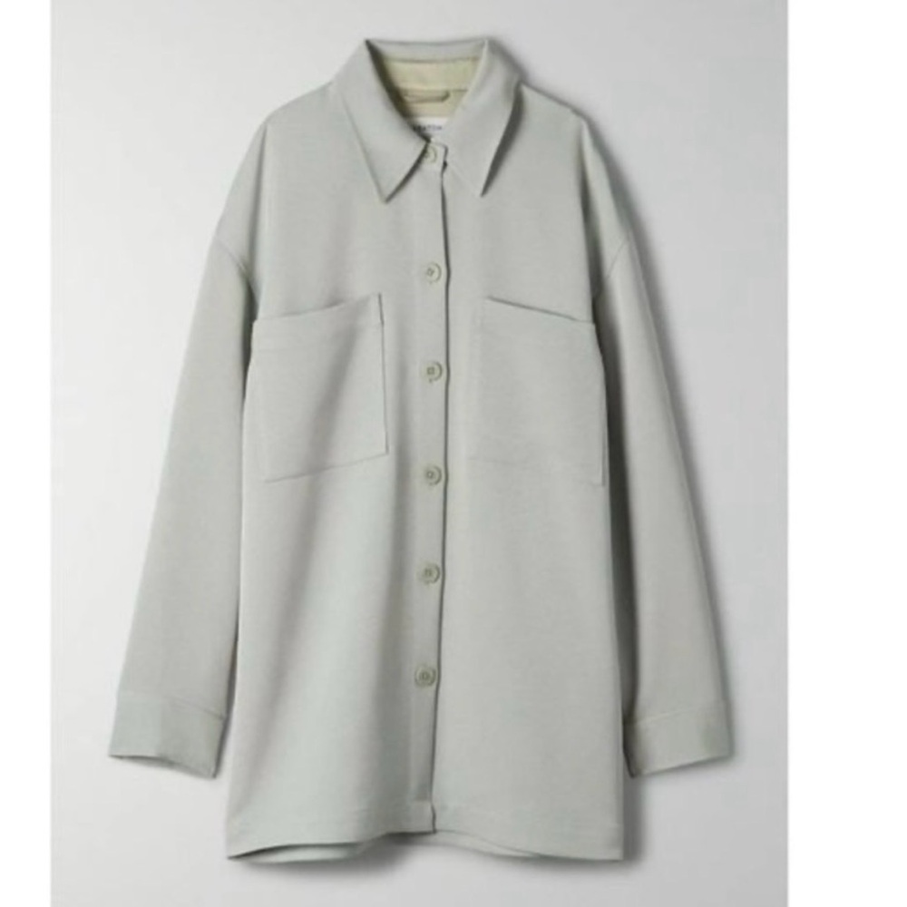 Babaton Sage green Utility Jacket and matching shorts